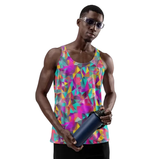 Prism Bazaar on a Men's Tank Top