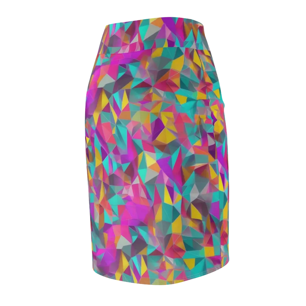 Prism Bazaar on Pencil Skirt — Back Side