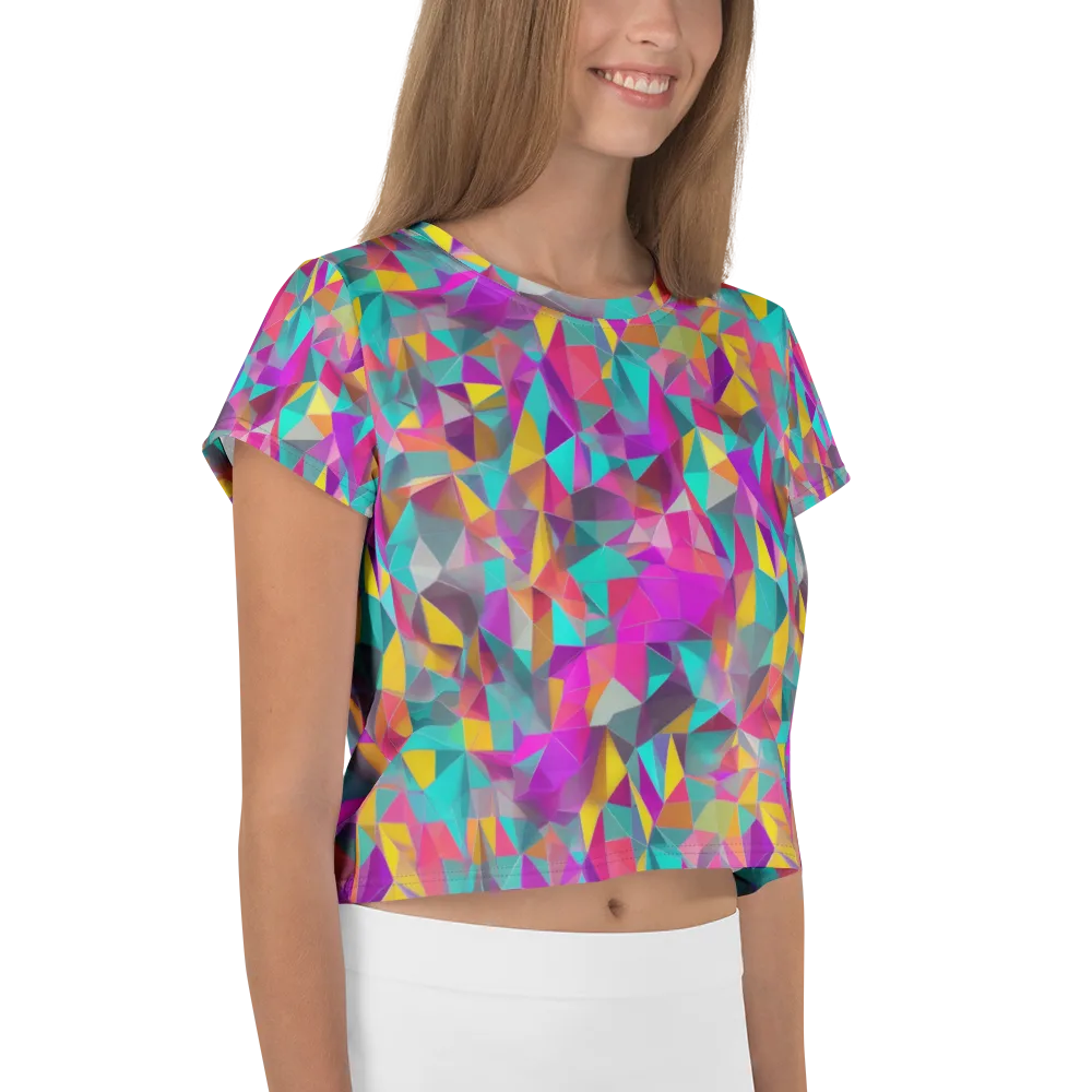 Prism Bazaar on Crop Tee — Right