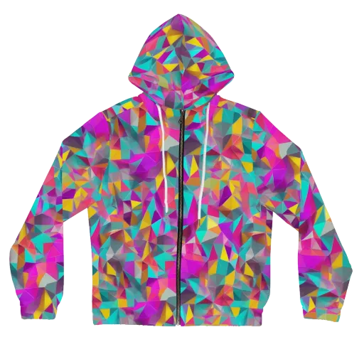Prism Bazaar on a Women's Full-Zip Hoodie