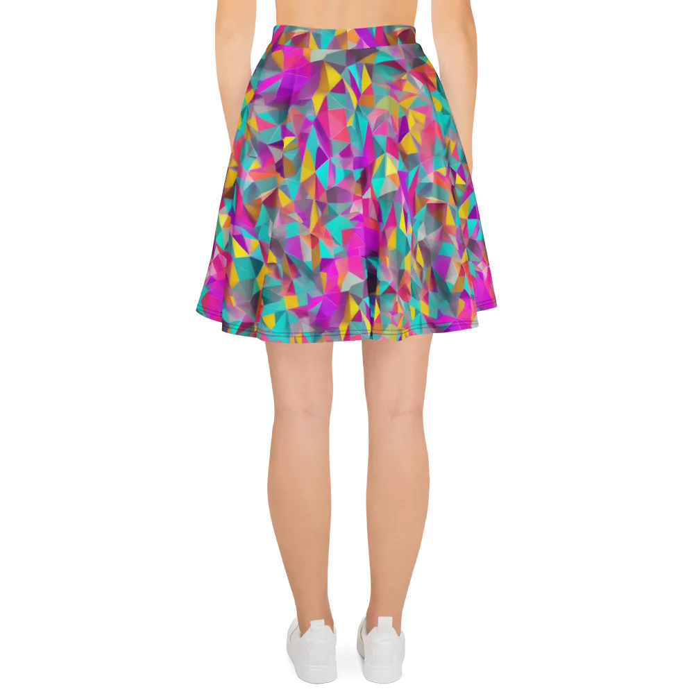 Prism Bazaar on Skater Skirt — Back