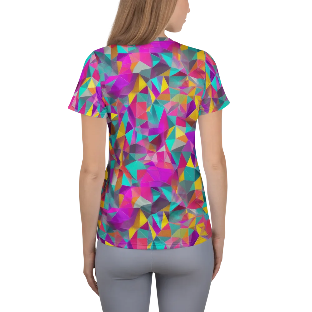 Prism Bazaar on Women's Athletic T-Shirt — Back