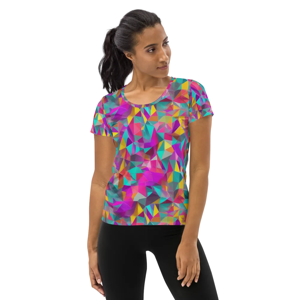 Prism Bazaar on Women's Athletic T-Shirt — Front