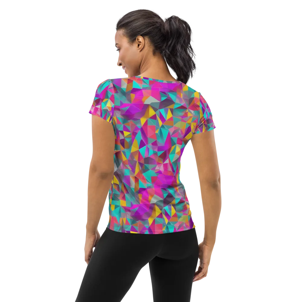 Prism Bazaar on Women's Athletic T-Shirt — Back