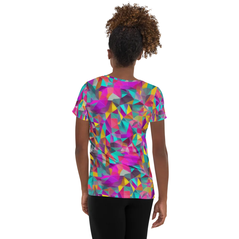 Prism Bazaar on Women's Athletic T-Shirt — Back