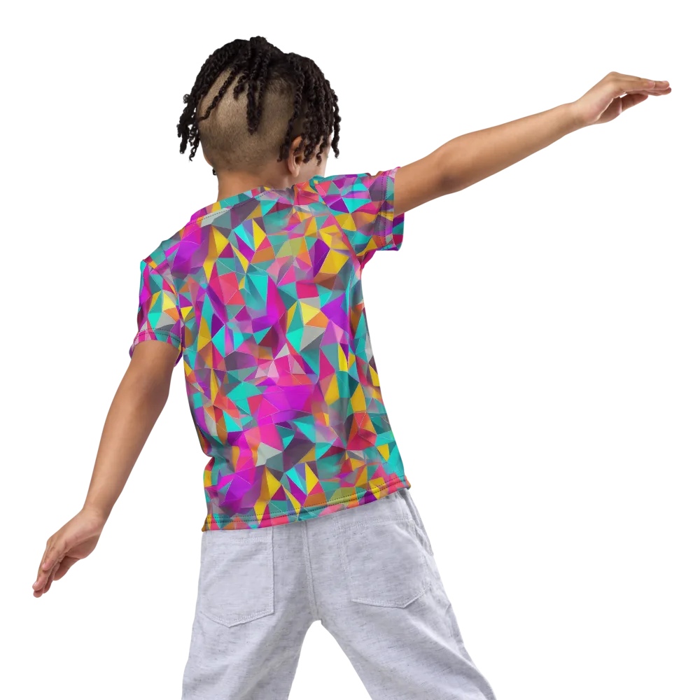 Prism Bazaar on Kids Crew Neck T-Shirt — Back