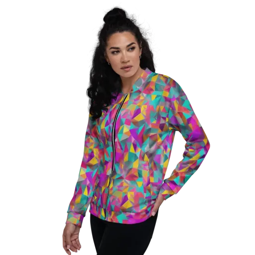 Prism Bazaar on a Bomber Jacket