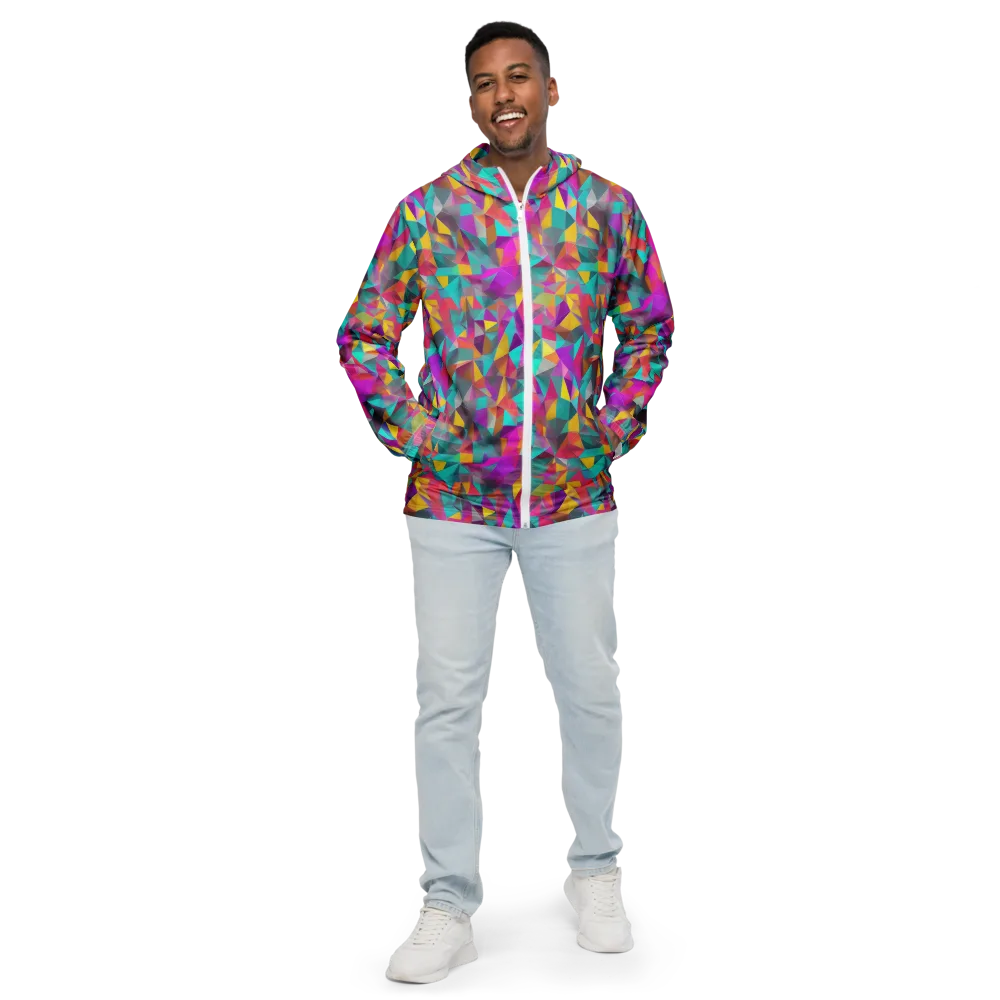 Prism Bazaar on Men's Windbreaker — Front