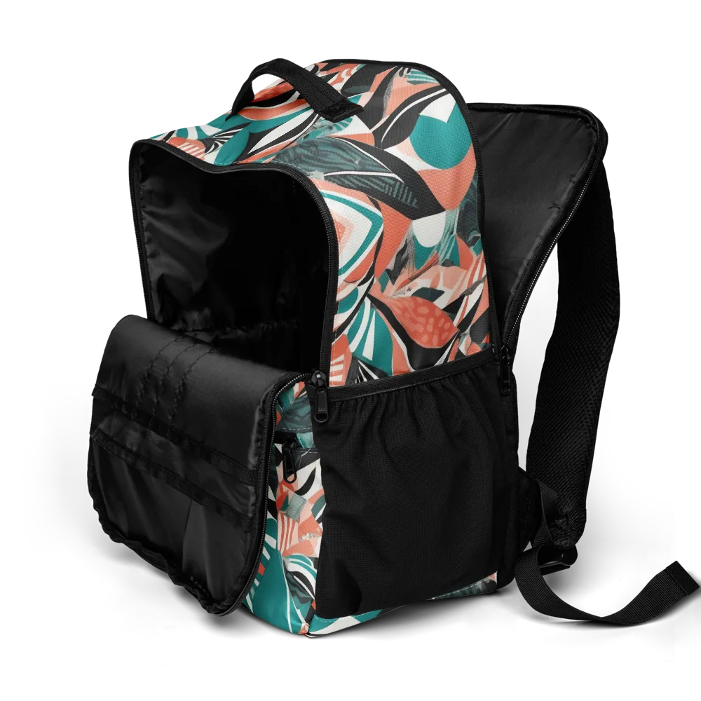 Coral Kinetic on Utility Backpack — Product details 2