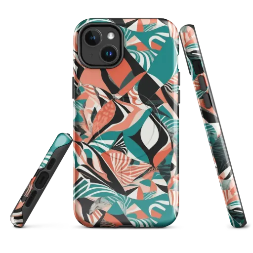 Coral Kinetic on a MagSafe Tough Case for iPhone®