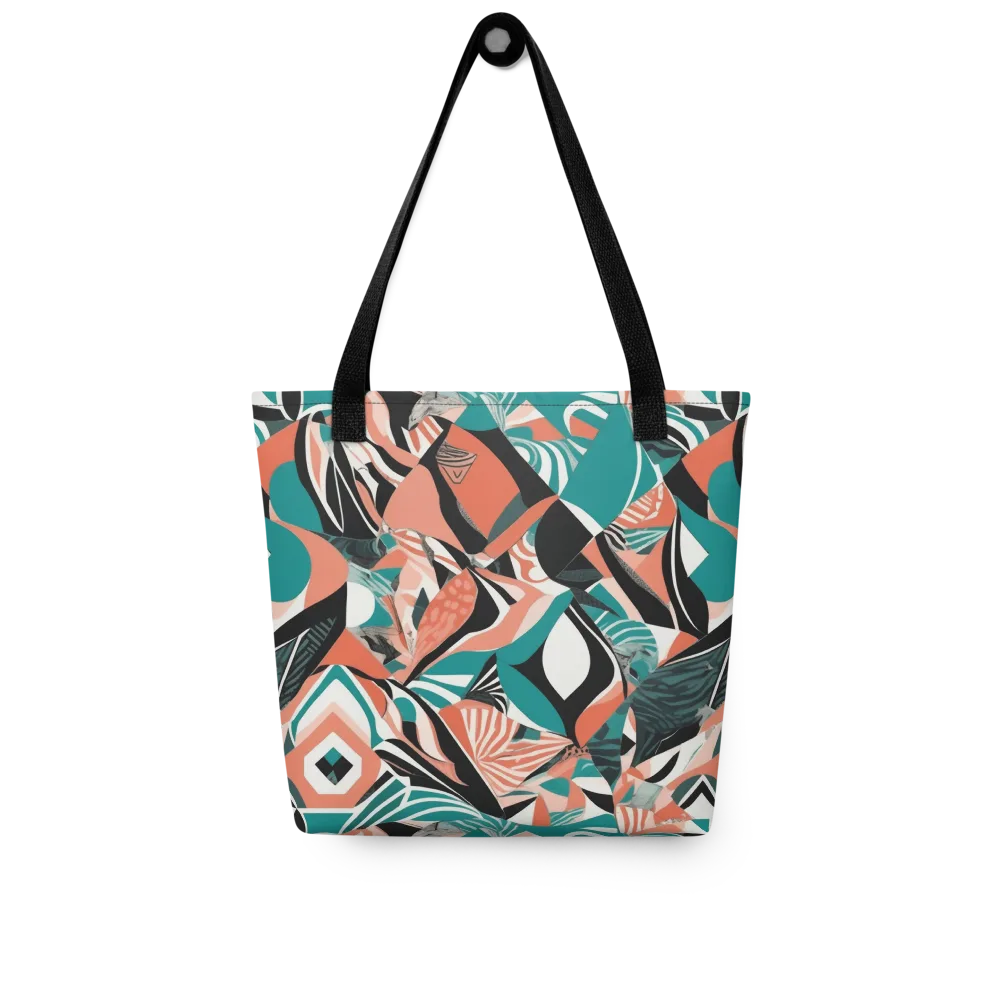 Coral Kinetic on Tote Bag — Front