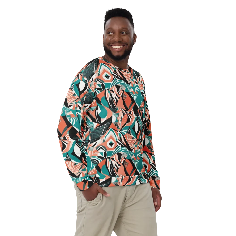 Coral Kinetic on Sweatshirt — Front