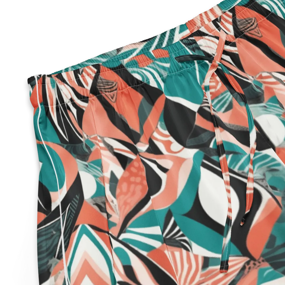 Coral Kinetic on Women's Pajama Shorts — Product details