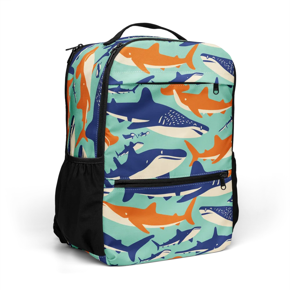 Tidal Giants on Utility Backpack — Right Front
