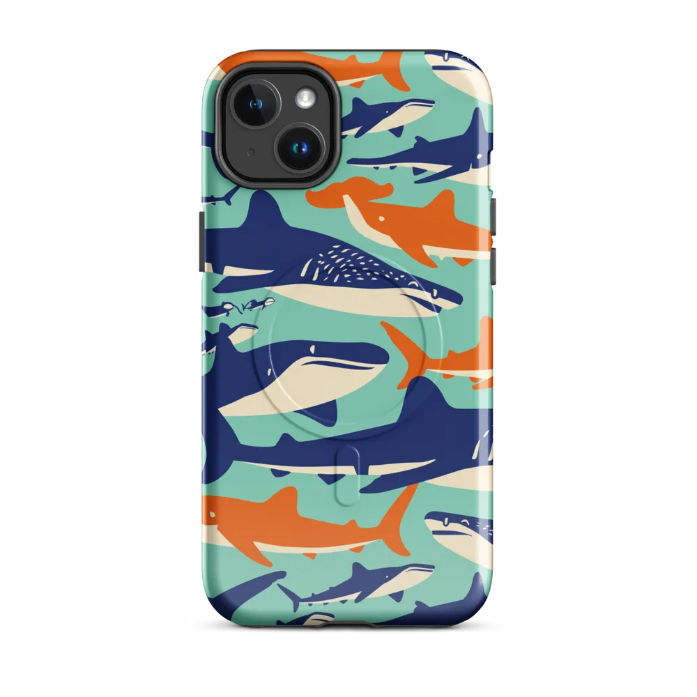 Tidal Giants on MagSafe Tough Case for iPhone® — Front