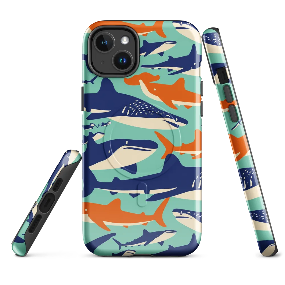 Tidal Giants on MagSafe Tough Case for iPhone® — Front