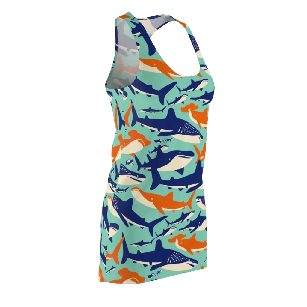 Tidal Giants on Racerback Dress — Front Side
