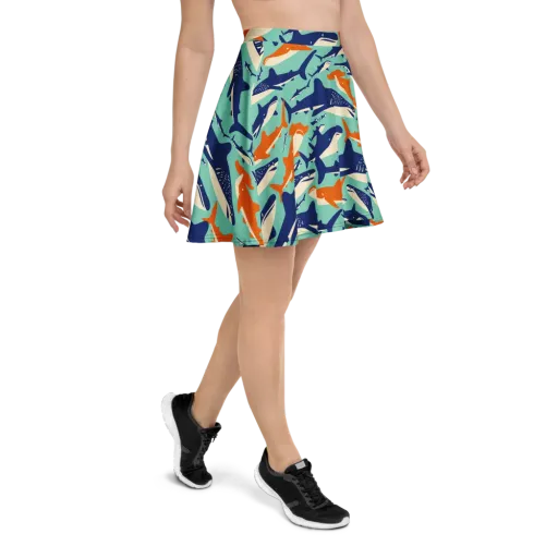 Tidal Giants on a Skater Skirt