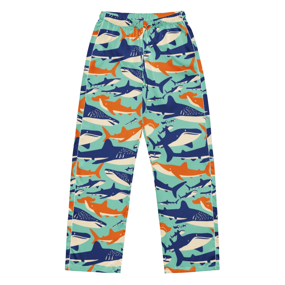 Tidal Giants on Women's Pajama Pants — Front