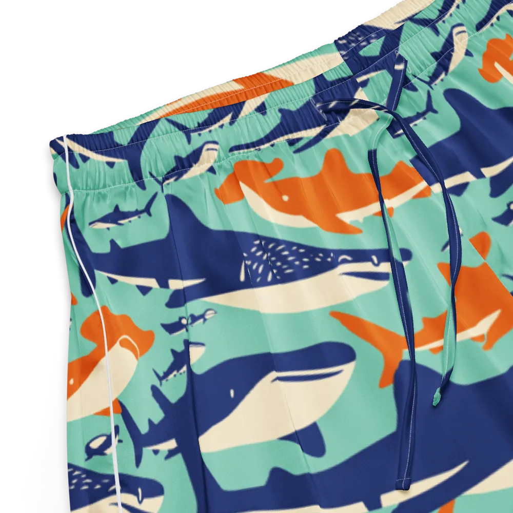 Tidal Giants on Women's Pajama Shorts — Product details