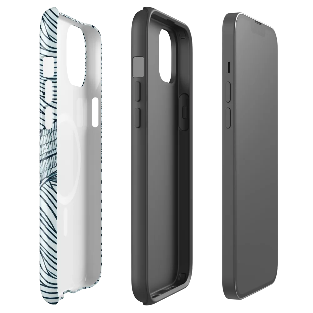Sardine Sweep on MagSafe Tough Case for iPhone® — Front