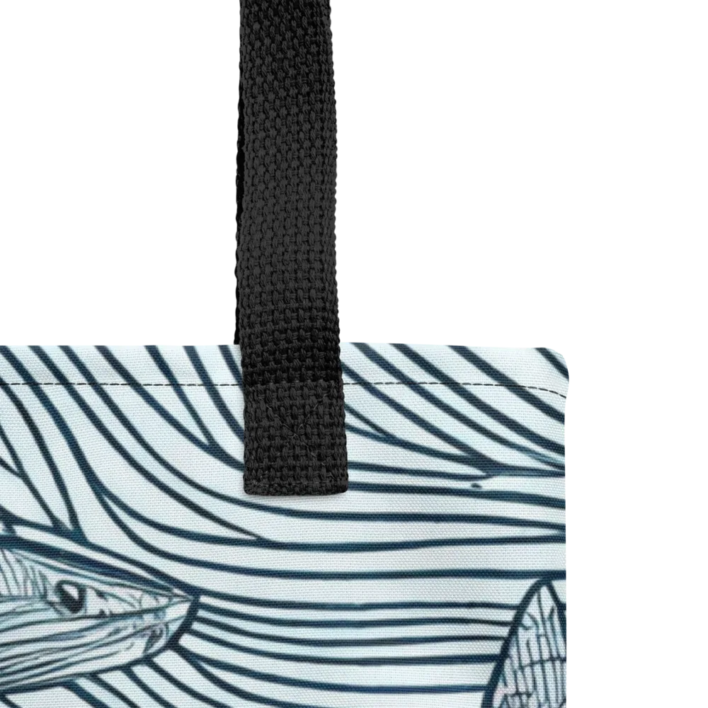Sardine Sweep on Tote Bag — Product details