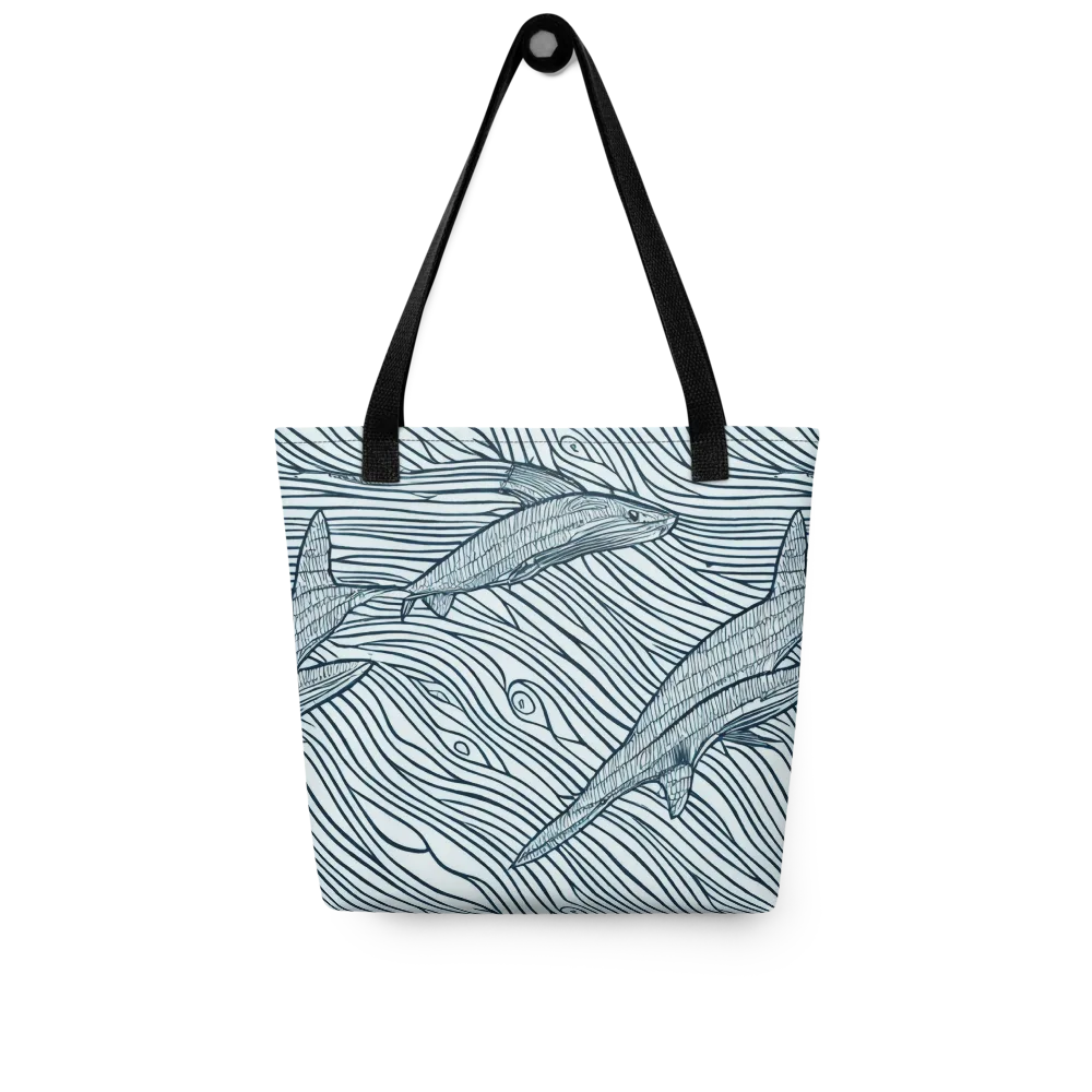 Sardine Sweep on Tote Bag — Front