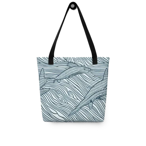 Sardine Sweep on a Tote Bag