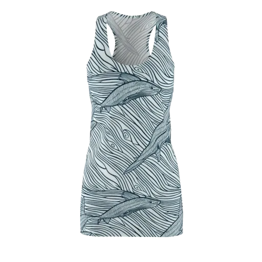 Sardine Sweep on a Racerback Dress