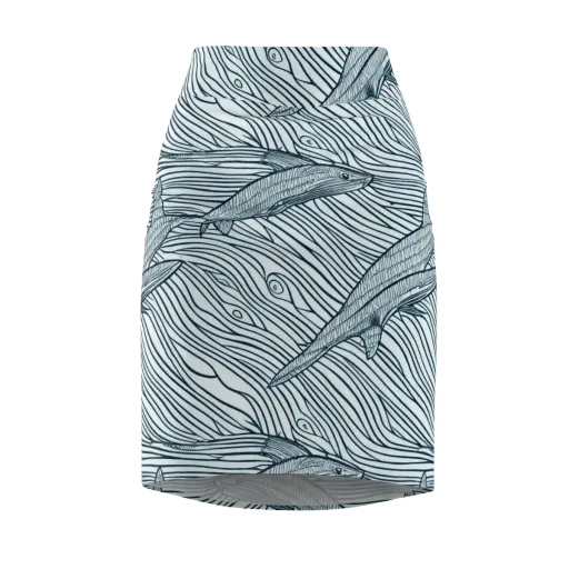 Sardine Sweep on a Pencil Skirt