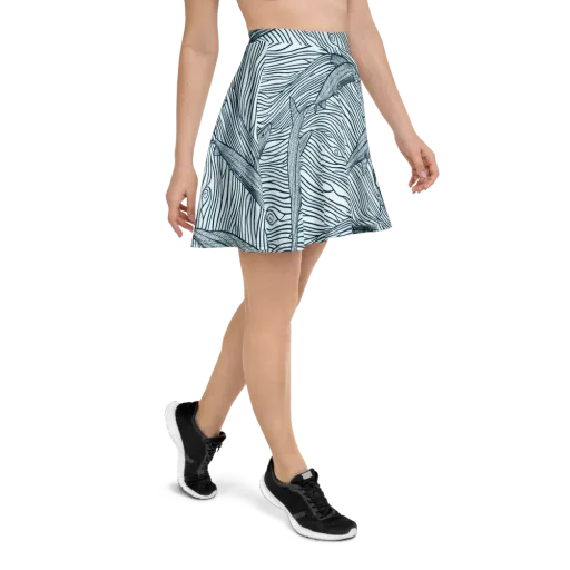 Sardine Sweep on a Skater Skirt