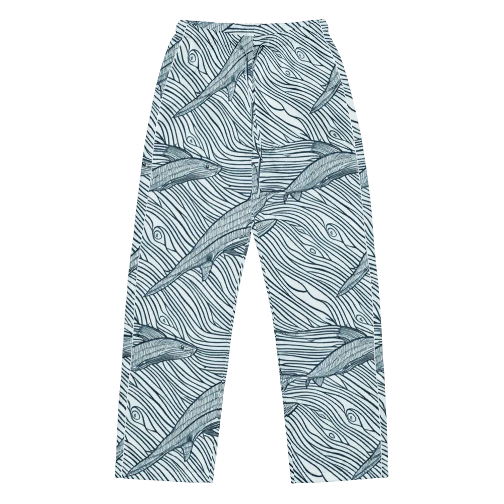 Sardine Sweep on Women's Pajama Pants — Front