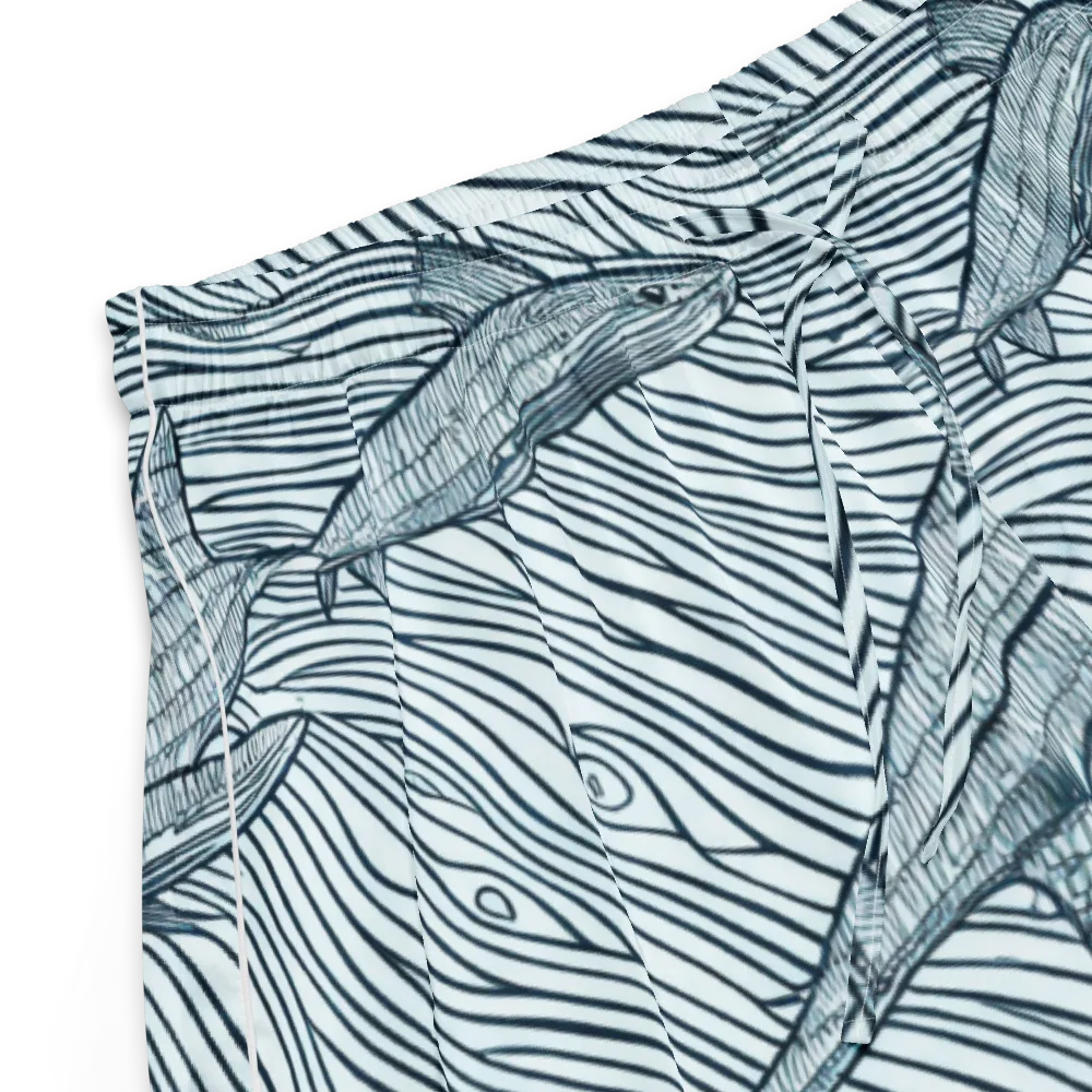 Sardine Sweep on Women's Pajama Shorts — Product details