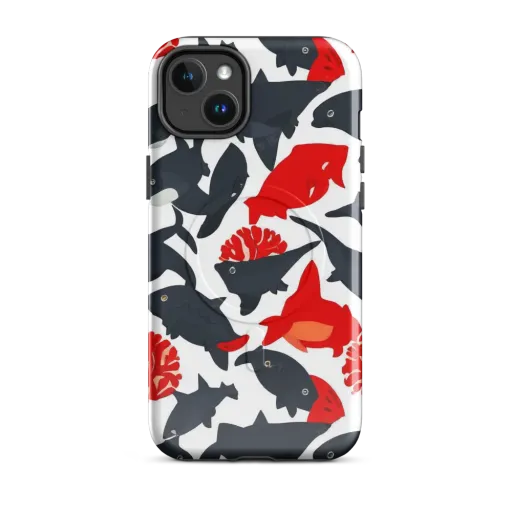 Coral Nightfall on a MagSafe Tough Case for iPhone®