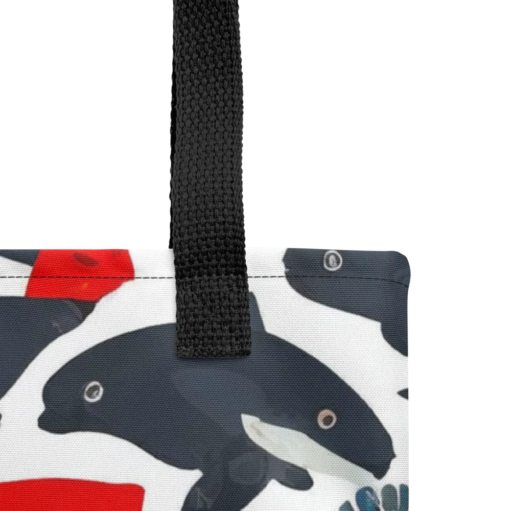 Coral Nightfall on Tote Bag — Product details