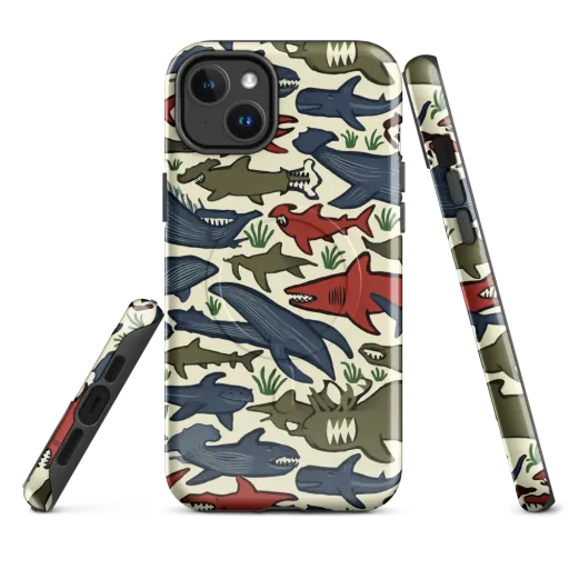 Shark Reef Riot on a MagSafe Tough Case for iPhone®