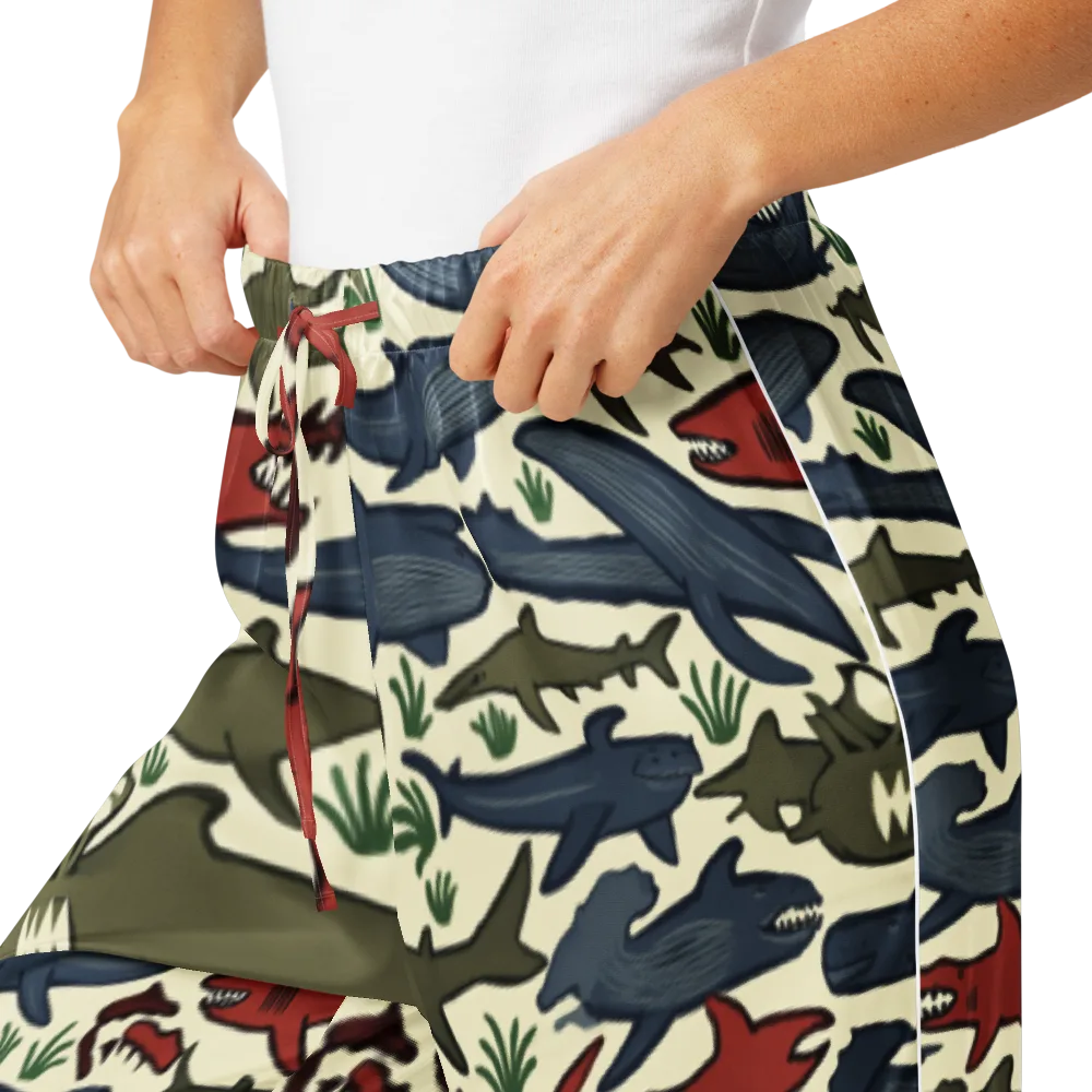 Shark Reef Riot on Women's Pajama Pants — Product details
