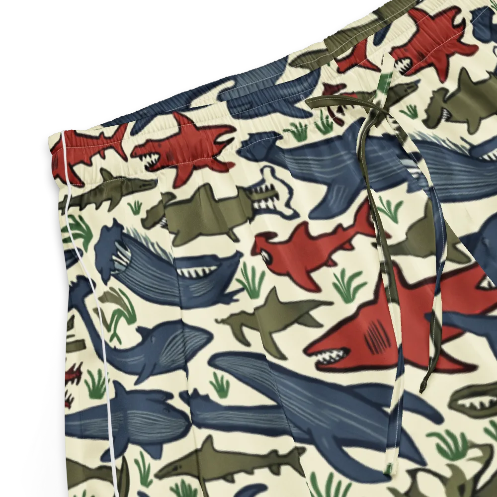 Shark Reef Riot on Women's Pajama Shorts — Product details