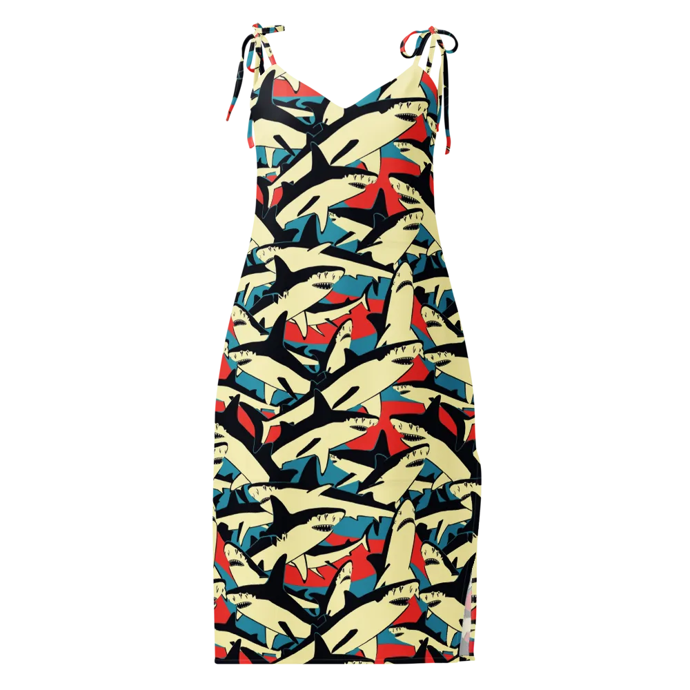 Jaws of Summer on Slip Dress — Front