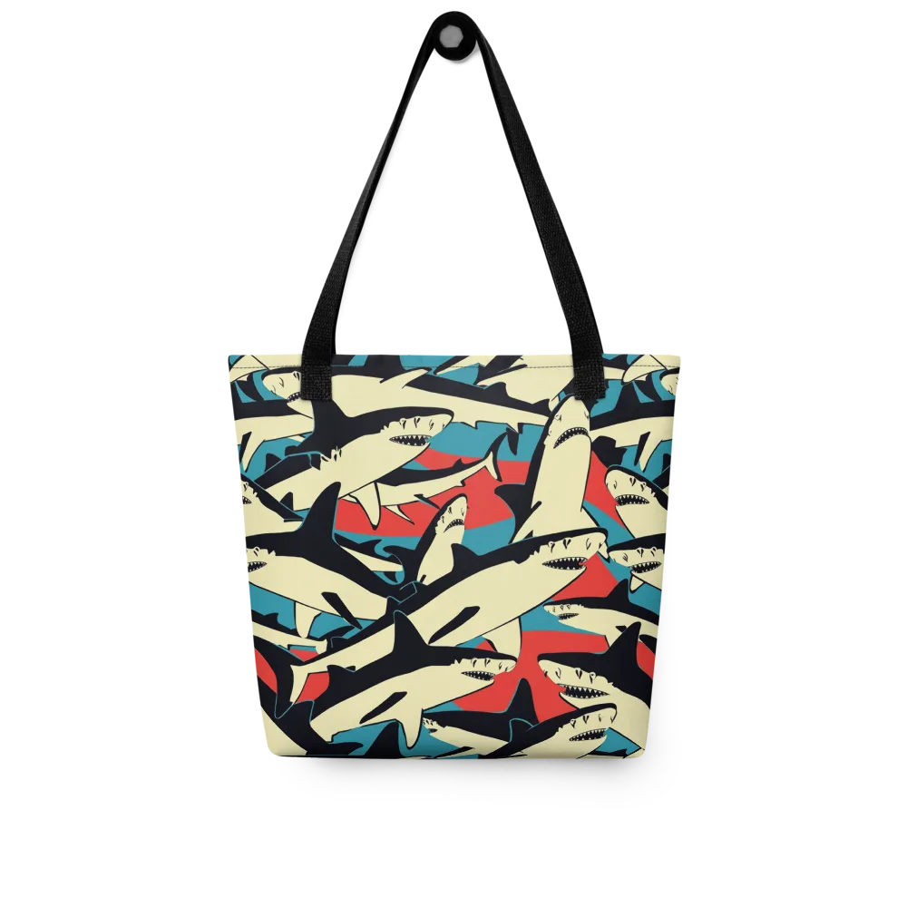 Jaws of Summer on Tote Bag — Front
