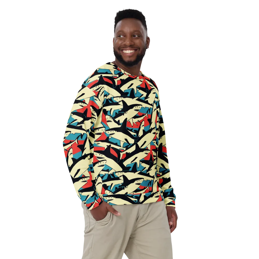 Jaws of Summer on Sweatshirt — Front