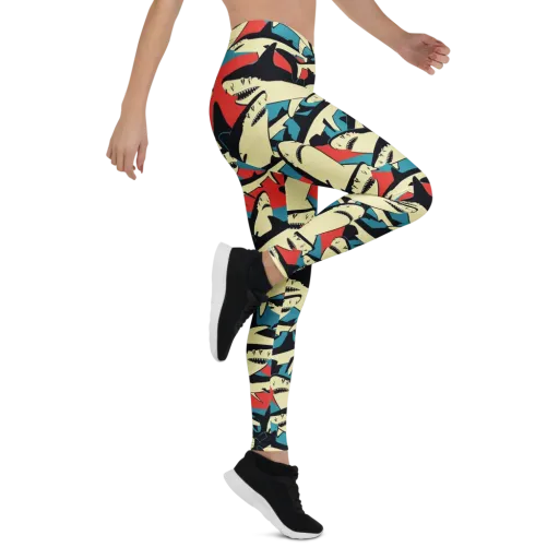 Jaws of Summer on a Leggings
