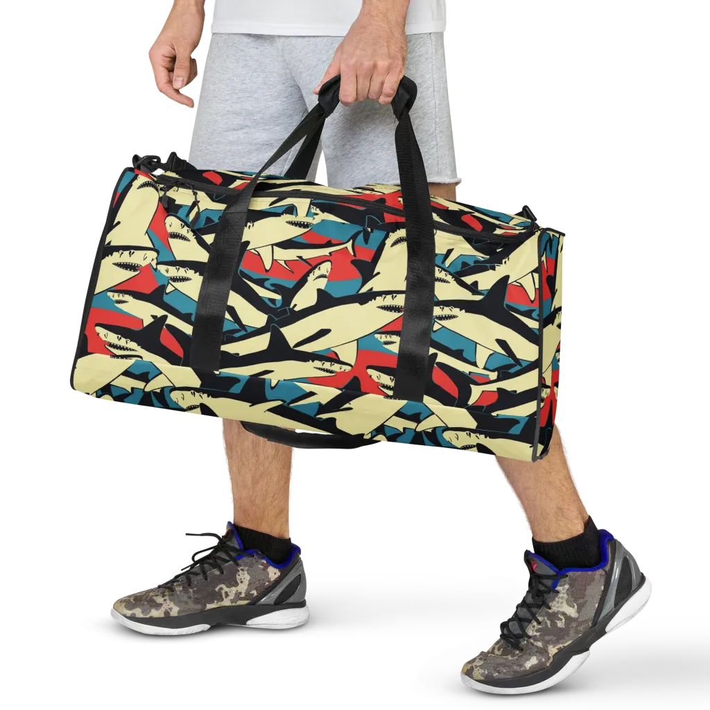 Jaws of Summer on Duffle Bag — Front