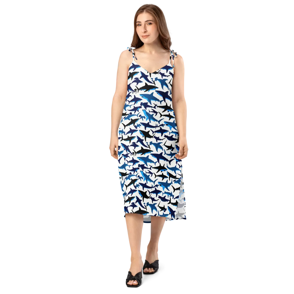 Abyssal School on Slip Dress — Front