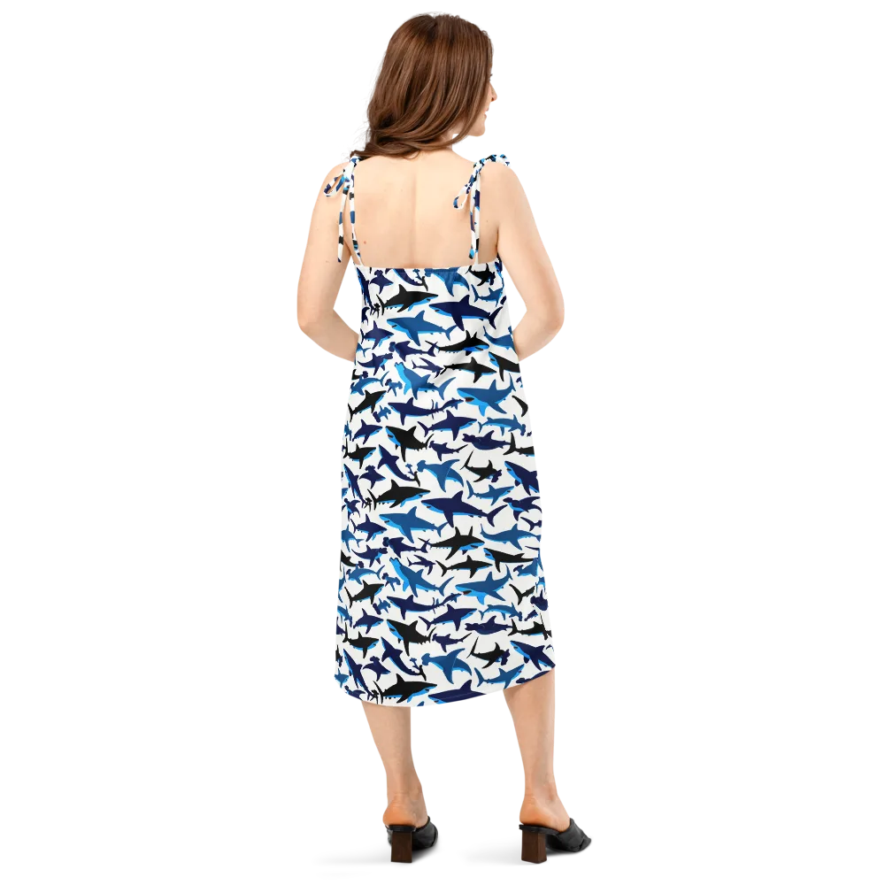 Abyssal School on Slip Dress — Back