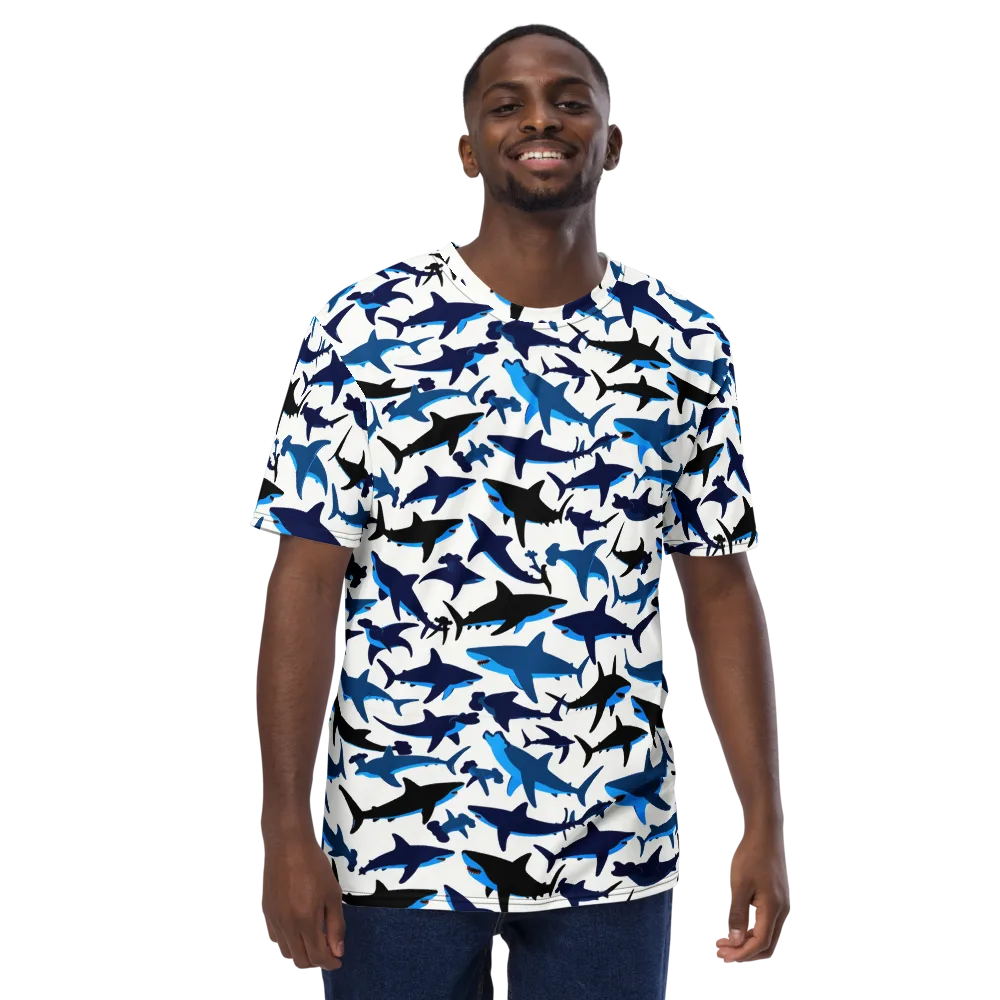 Abyssal School on Men's Crew Neck T-Shirt — Front