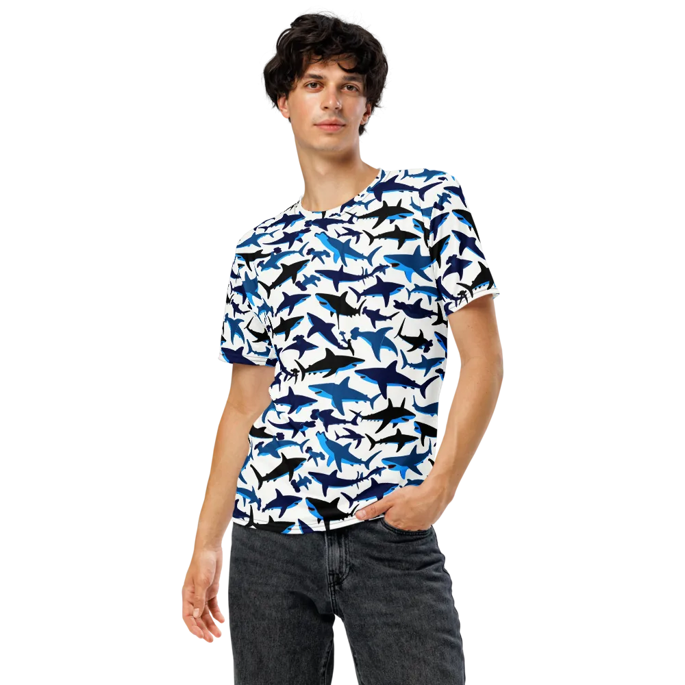 Abyssal School on Men's Crew Neck T-Shirt — Front