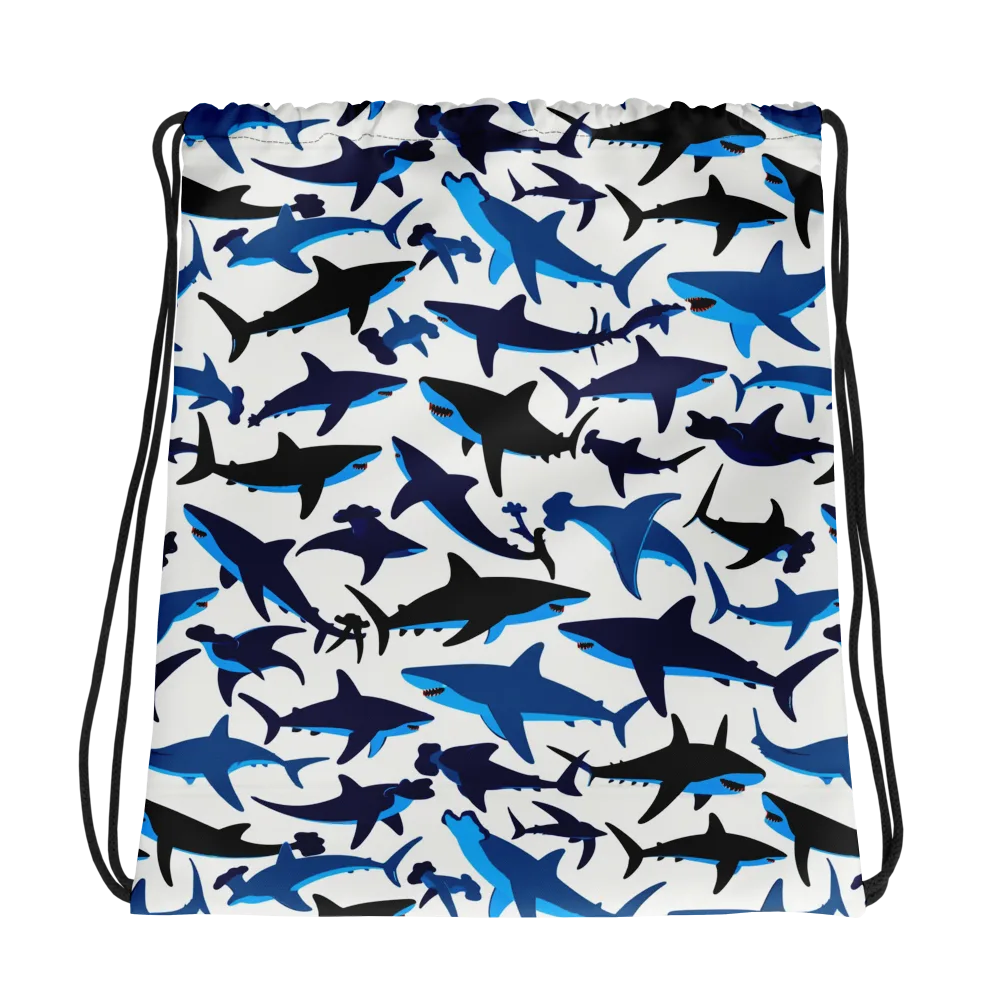 Abyssal School on Drawstring Bag — Photo