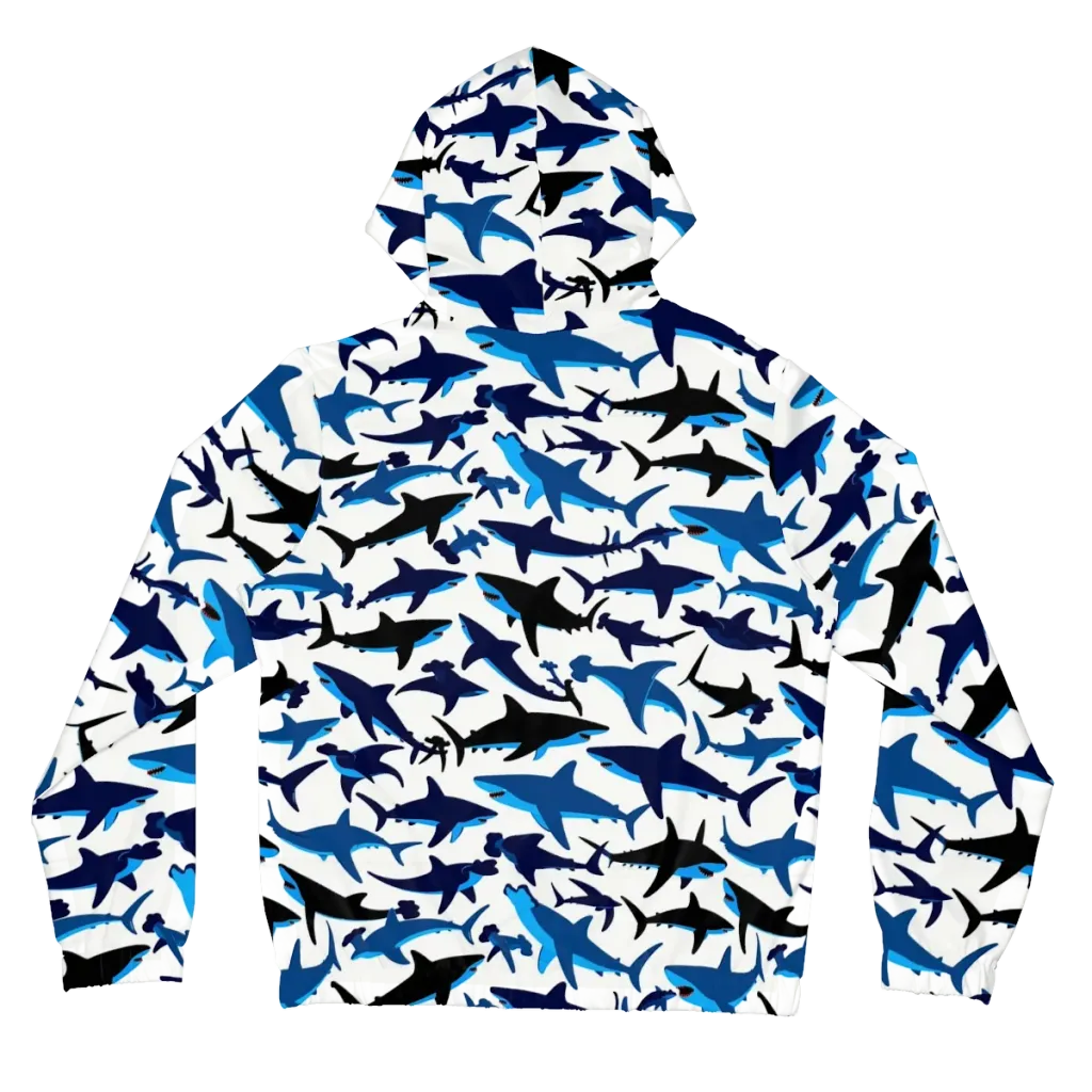 Abyssal School on Women's Full-Zip Hoodie — Back