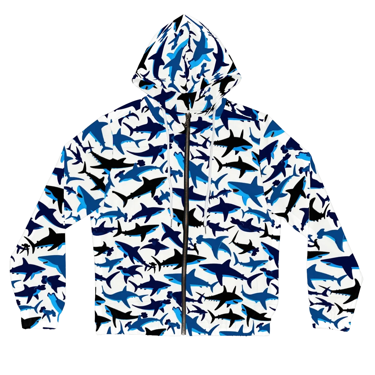 Abyssal School on Women's Full-Zip Hoodie — Front